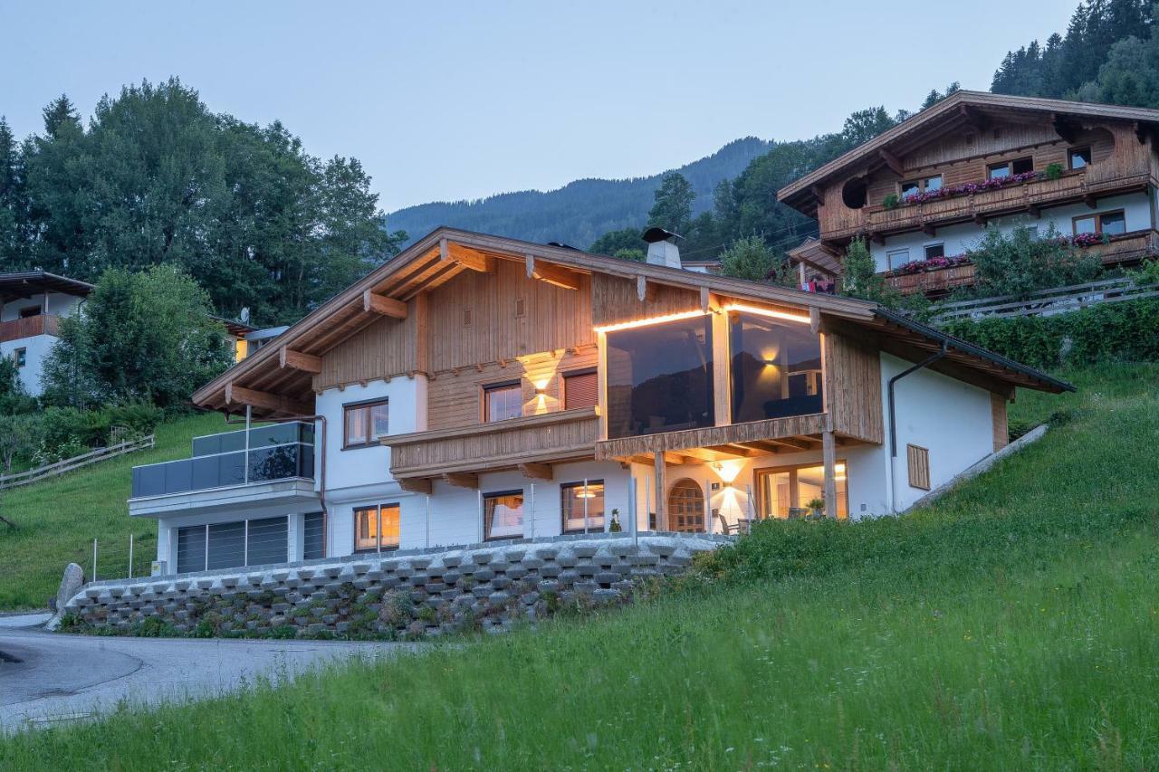 "Chalet Bergzeit" Ferienhaus Mit Sauna & Wellness Fuegenberg Ngoại thất bức ảnh