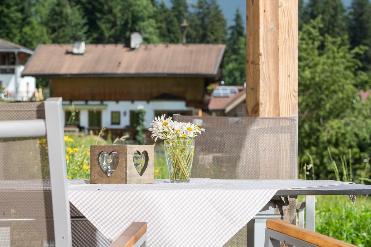 "Chalet Bergzeit" Ferienhaus Mit Sauna & Wellness Fuegenberg Ngoại thất bức ảnh